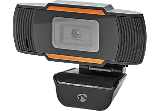 NEDIS FullHD Webkamera, fix fókusz, mikrofon, USB, fekete (WCAM100BK)