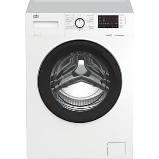 Lavadora carga frontal - Beko WTA 10712 XSWR, 10 kg, 1400 rpm, StainExpert, SteamCure, Blanco