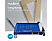 NEDIS karos papír vágógép, 297x420mm vágóméret, kék (PACU110A3)