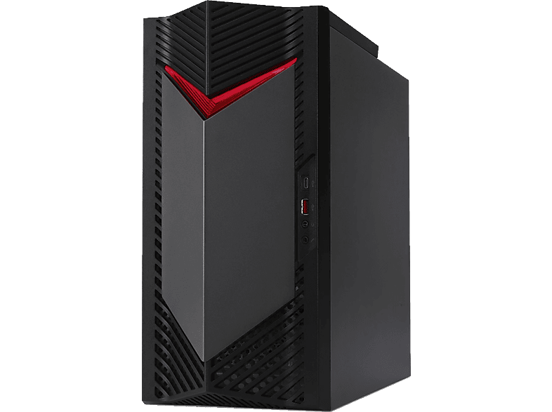 PC gaming - Acer N50-650, Intel®Core™ i5-13400F, 16GB RAM, 1TB SSD, GeForce RTX™ 3050, Windows 11 Home (64 Bit), Negro