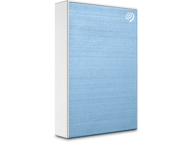 SEAGATE One Touch mit Passwort Festplatte, 5 TB HDD, 2,5 Zoll, extern, Hellblau