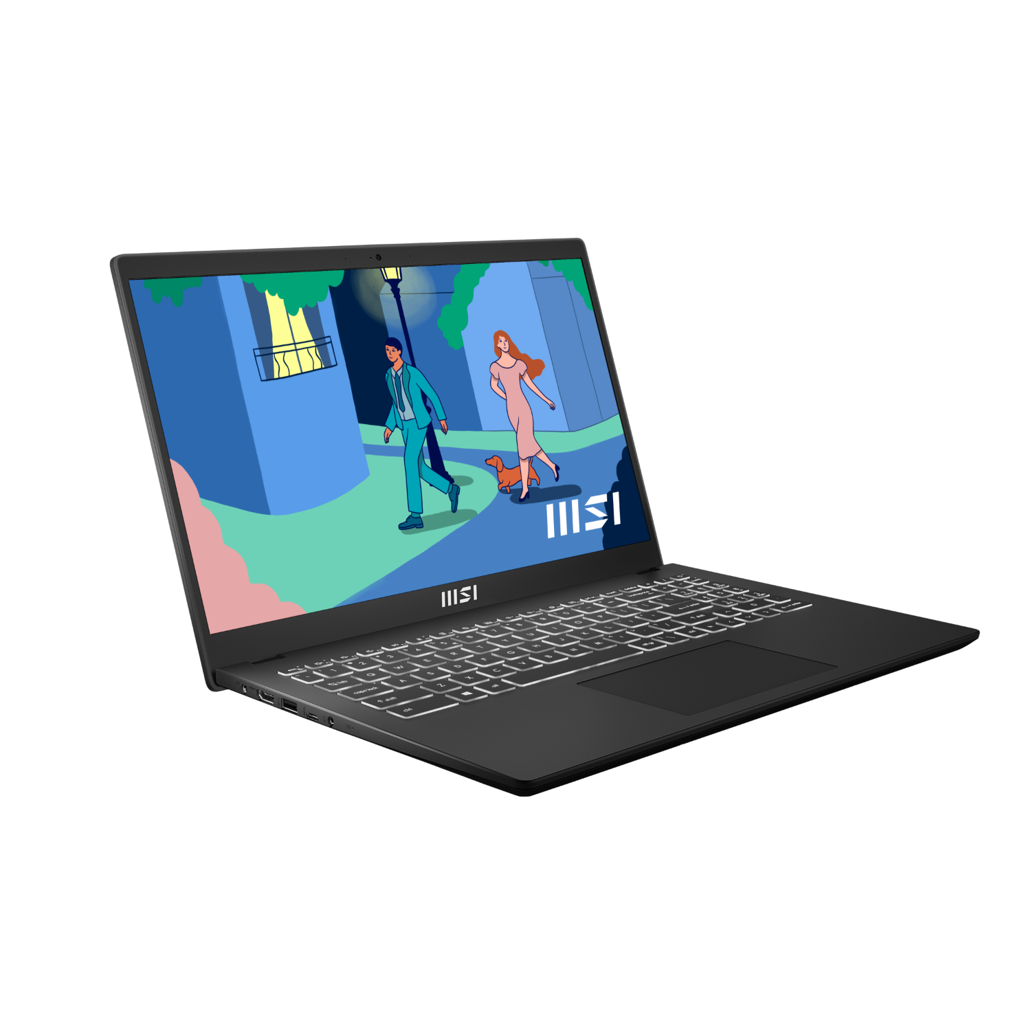 MSI Modern 15 B12M-414NL - 15.6 inch - Full HD (1920 x 1080) - Intel Core i5 - 8 GB - 512 GB
