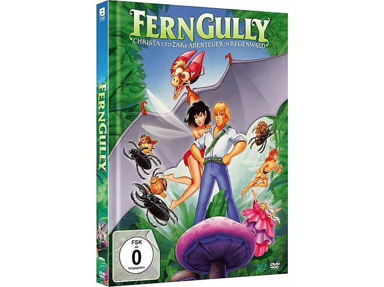 FernGully - Limitiertes + und Mediabook Abenteuer DVD Blu-ray Zaks Christa