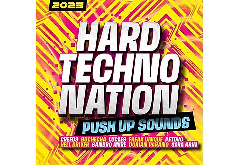 VARIOUS - Hard Techno Nation 2023 - Push Up Sounds [CD]