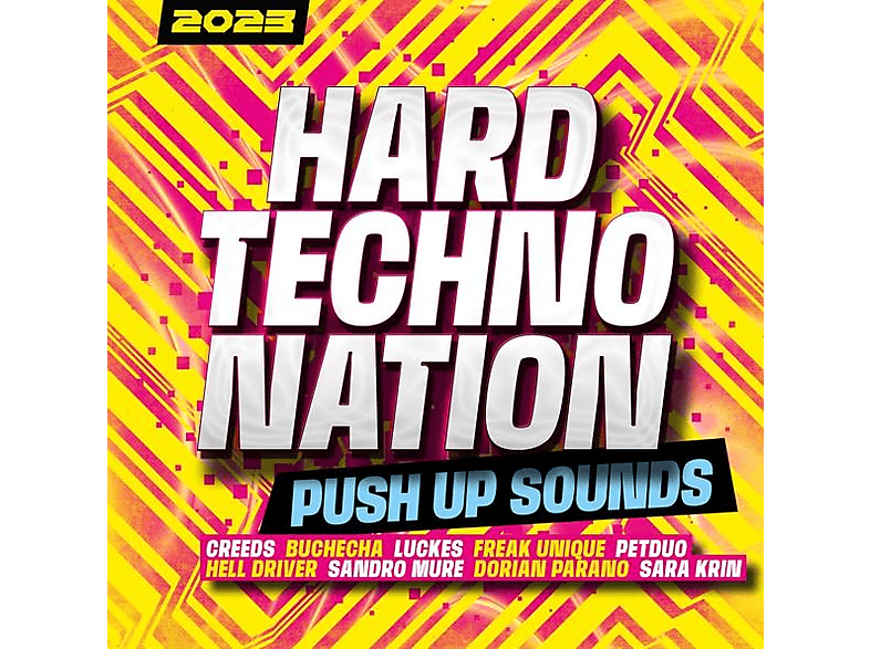 VARIOUS - Hard Techno Nation 2023 - Push Up Sounds  - (CD)