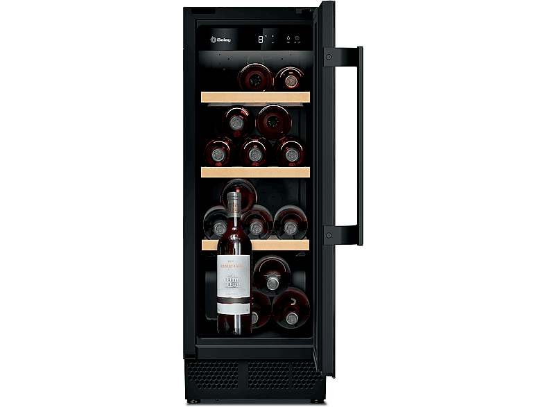 Vinoteca Integrable - Bosch KUW20VHF0, 0,82 x 0,30 metros, 21 Botellas,  Negro