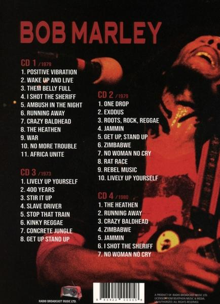 Bob Marley - Reggae Vibes  /  Radio Broadcasts  - (CD)