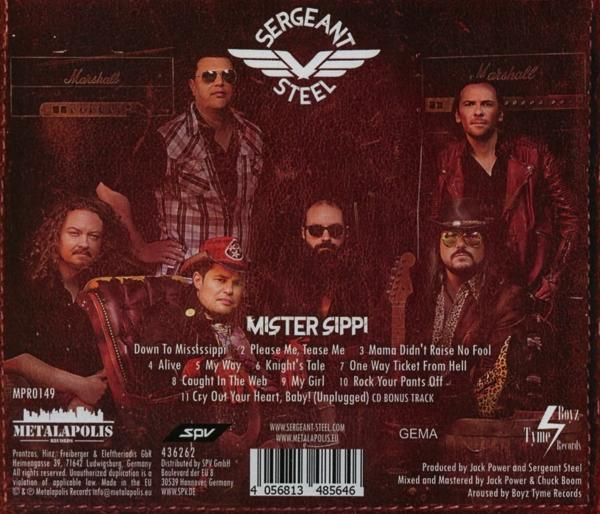 Sergeant Steel - MISTER SIPPI  - (CD)