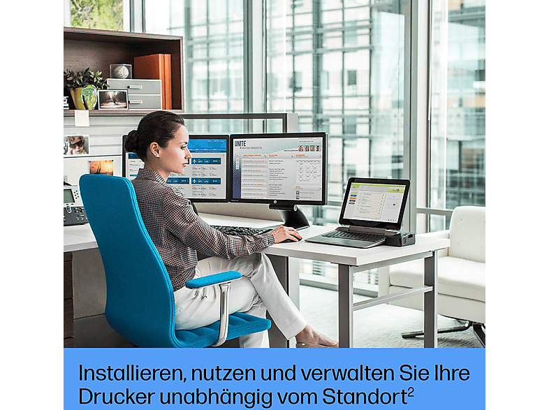 Thumbnail - HP LaserJet Pro 4002dw Laser Multifunktionsdrucker WLAN Netzwerkfähig