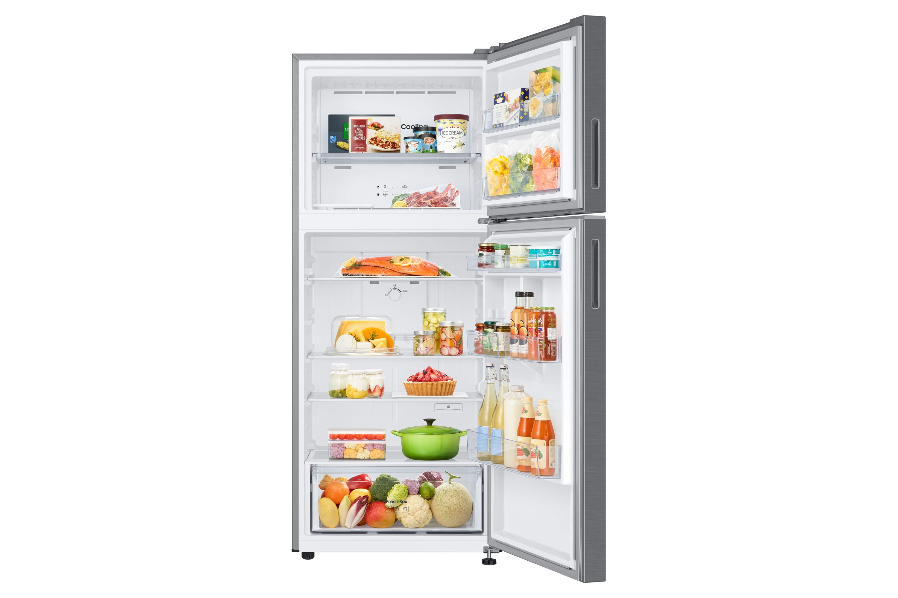 SAMSUNG RT38CG6000S9TR F Enerji Sınıfı 393L Üstten Donduruculu Buzdolabı Inox