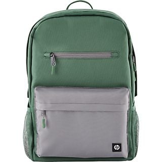 Mochila - HP  Campus, Portátiles 15.6", 17 litros, Resistente al agua, Cremallera doble + candado, Verde