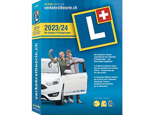 verkehrstheorie.ch 2023/24 CD (Kat. A1, A, B) - PC/MAC - Deutsch, Französisch, Italienisch