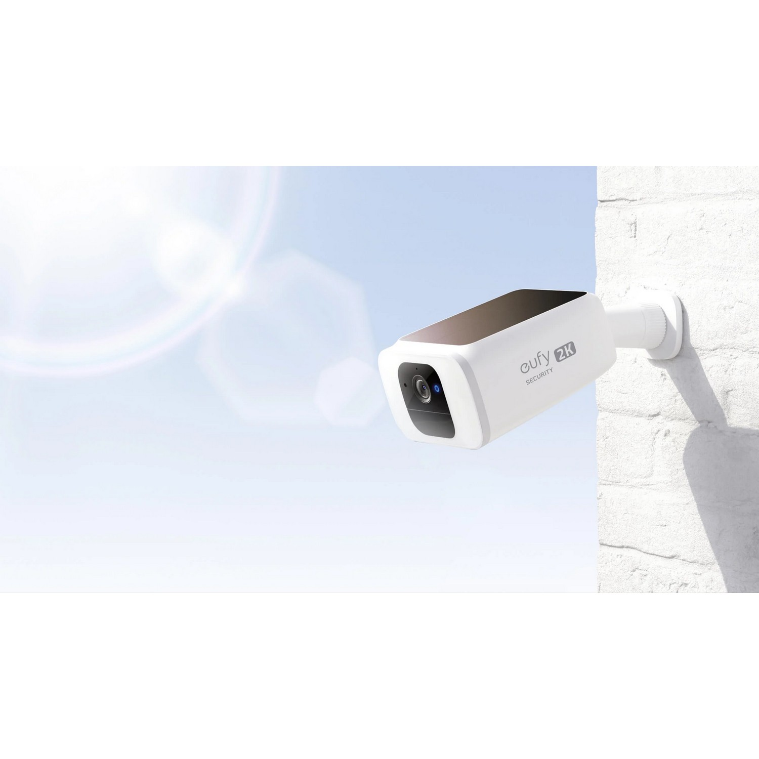 EUFY Caméra de surveillance SoloCam S40 Solar 2K - 2 pièces (E81343W1)