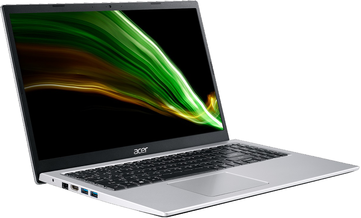ACER Aspire 3 NX.ADUEU.027 Ezüst Laptop (15,6" FHD/Core i5/8GB/512 GB SSD/MX350 2GB/Win11H)