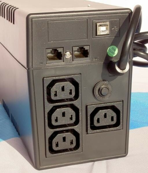 Zasilacz UPS ORVALDI 600 sinus LCD