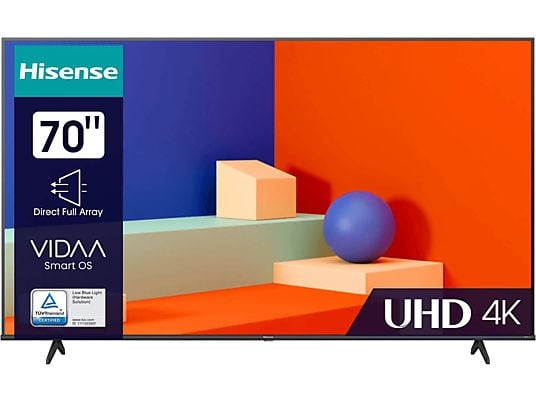 HISENSE 70A6K - TV (70 ", UHD 4K, LCD)