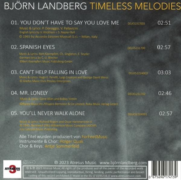 Björn Landberg - Timeless Melodies(EP)  - (CD)