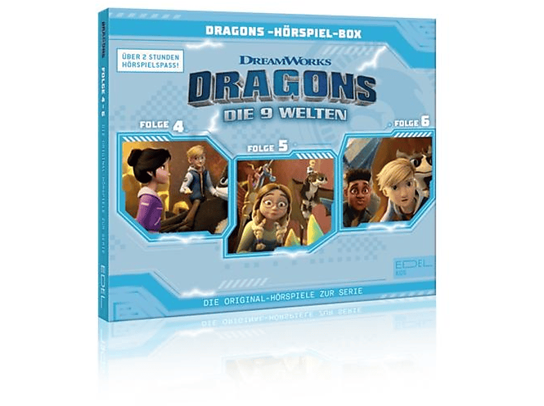 Dragons-die 9 Welten - Dragons-Die 9 Welten Hörspiel-Box,Folge 4-6 [CD]