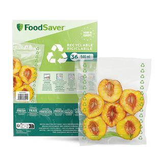 Sacchetti FoodSaver per sottovuoto FOODSAVER 36 sacchetti ricicl 0,94l