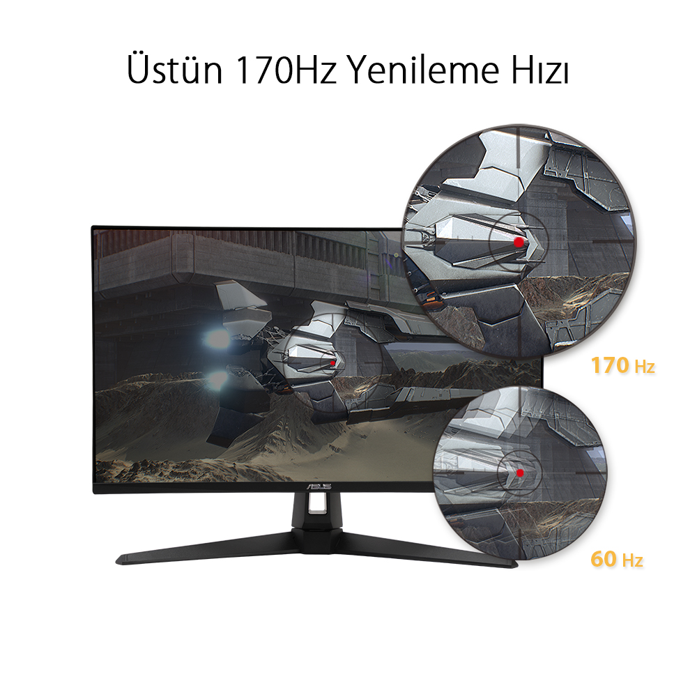 ASUS TUF Gaming VG27AQ1A 27″ 170Hz 1Ms IPS G-Sync HDR10 QHD Gaming Monitör