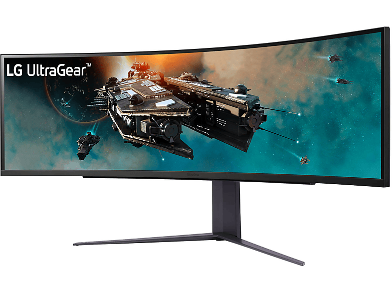 LG 49GR85DC-B UltraGear 49" 240Hz VA 1Ms 32:9 Dual QHD Kavisli Gaming Monitör Siyah_1