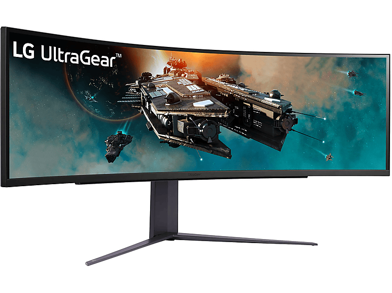 LG 49GR85DC-B UltraGear 49" 240Hz VA 1Ms 32:9 Dual QHD Kavisli Gaming Monitör Siyah_2