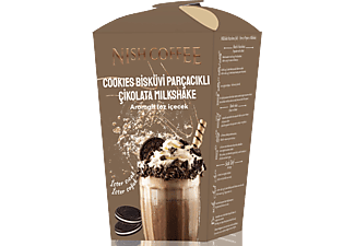 NISH Cookies Bisküvi Parçacıklı Çikolatalı Milkshake 250 Gr Toz İçecek