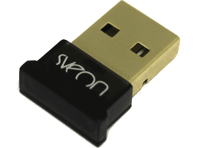 Adaptador Bluetooth - Sveon SCT400, 4.0, Velocidad de transferencia 3 Mbps, Alcance 50 m, Negro