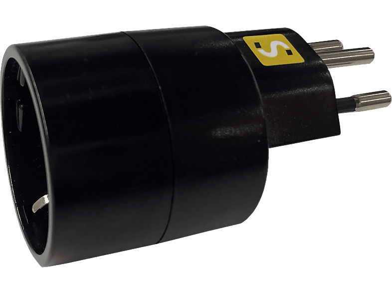 SCHOENENBERGER 7011 NO BLOCK - Reiseadapter (Schwarz)
