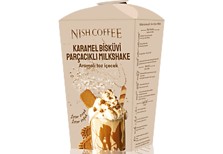 NISH Karamel Bisküvi Parçacıklı Milkshake 250 Gr Toz İçecek