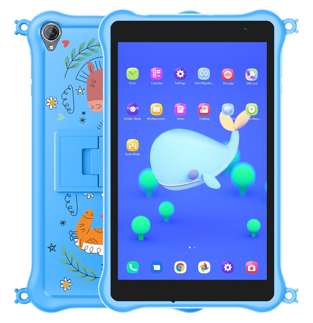Tablet BLACKVIEW Tab5 Kids 8.0 Wi-Fi 3GB 64GB Niebieski etui