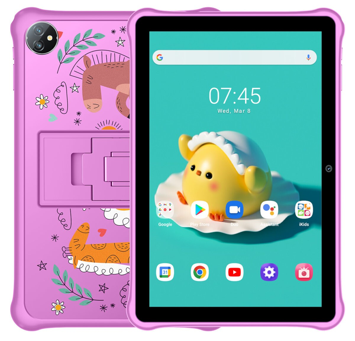 Tablet BLACKVIEW Tab A7 Kids 10.1 Wi-Fi 3GB 64GB Różowe etui (Starlight Violet)