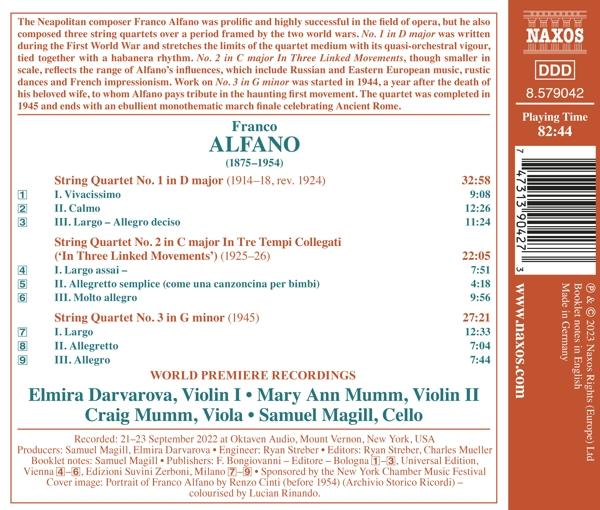 Darvarova,E./Mumm,M.A./Mumm,C./Magill,S. - Sämtliche Streichquartette  - (CD)