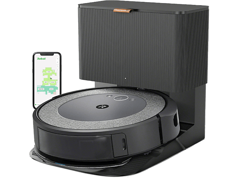 Robot aspirador  iRobot ROOMBA R697, 33 W, Autonomía 60 min, Aerovac,  Control por voz, Negro