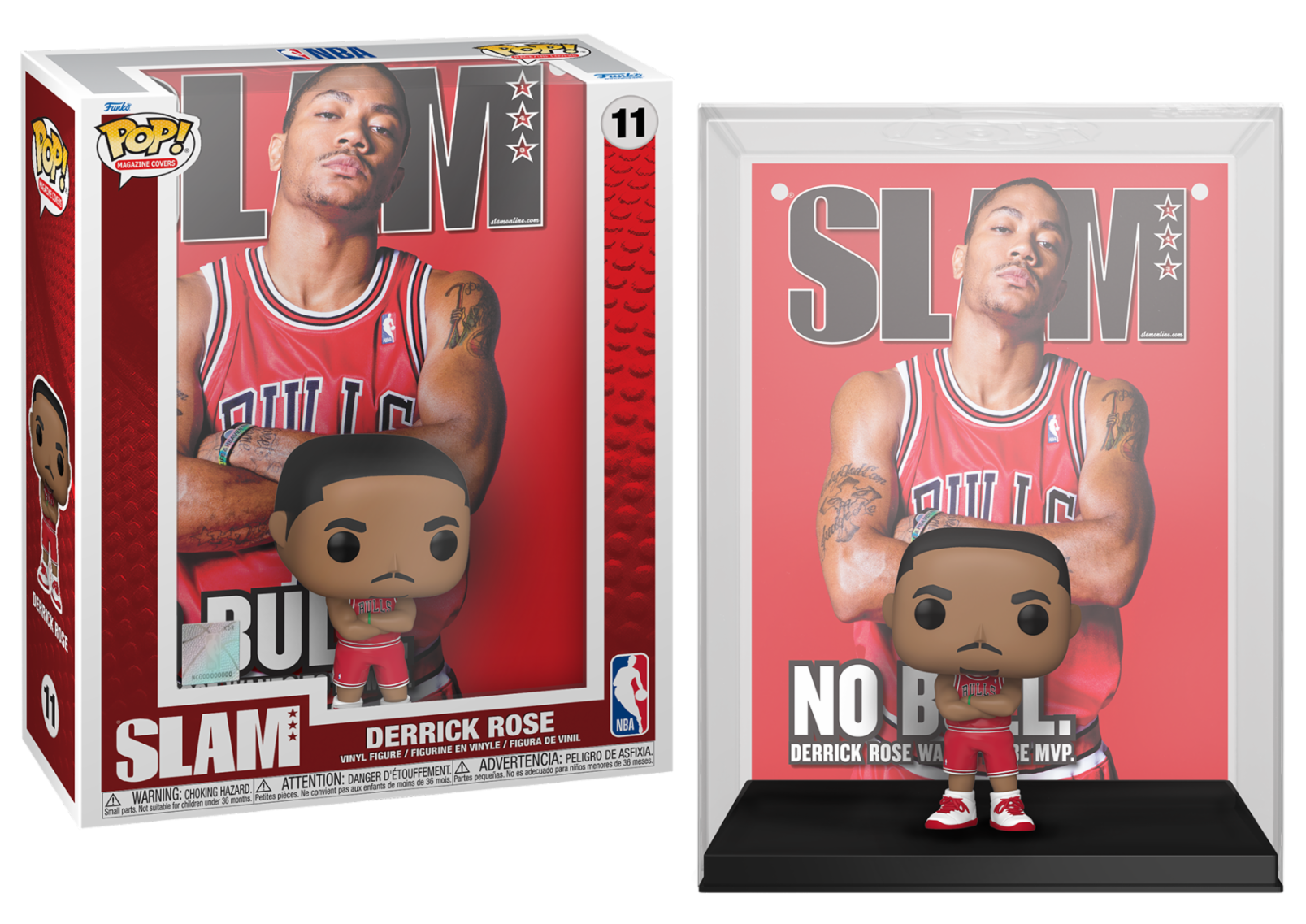 Figura Funko Pop! - Magazine Covers: NBA - Derrick Rose, Vinilo