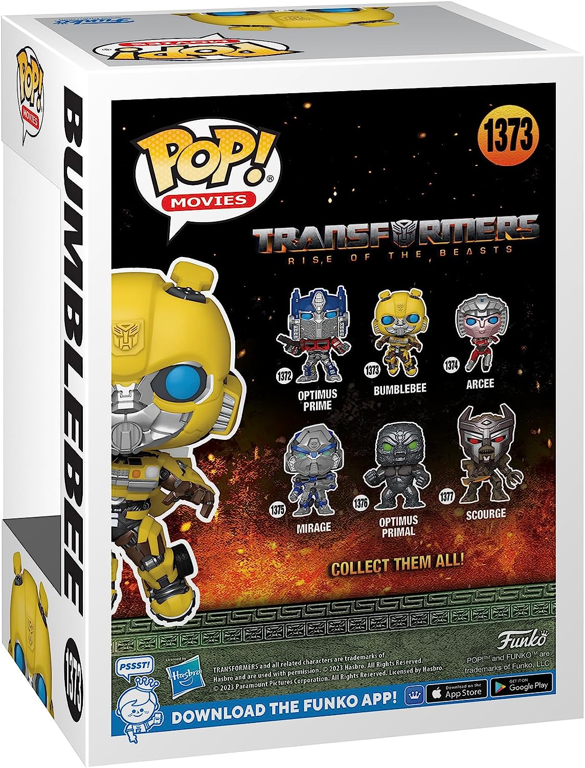 Figura Funko Pop! - Transformers: Bumblebee, Vinilo, 10 cm
