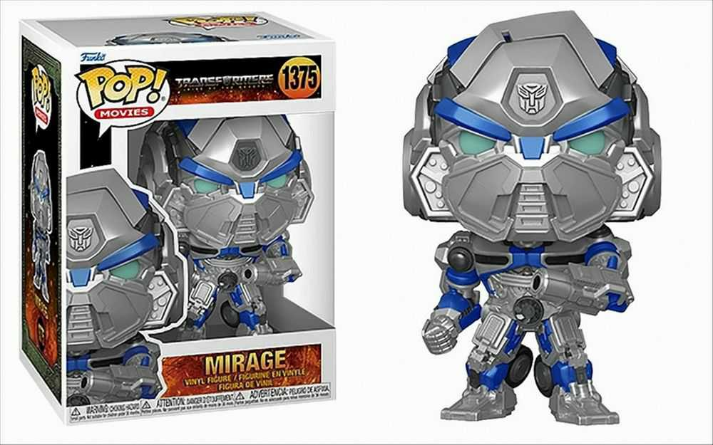 Figura Funko Pop! - Transformers: Mirage, Vinilo, 10 cm