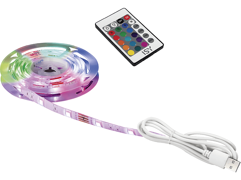 ISY ILG-5000-5 LED Streifen 16 verschiedene Farben (einschl. weiß) LED  Streifen Weiß (LED mit versch. Farben) kaufen