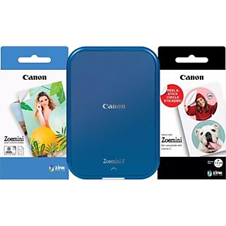 CANON Draagbare fotoprinter Zoemini 2 Blue Premium kit (5452C011AA)