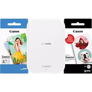 CANON Draagbare fotoprinter Zoemini 2 White/Silver Premium kit (5452C010AA)