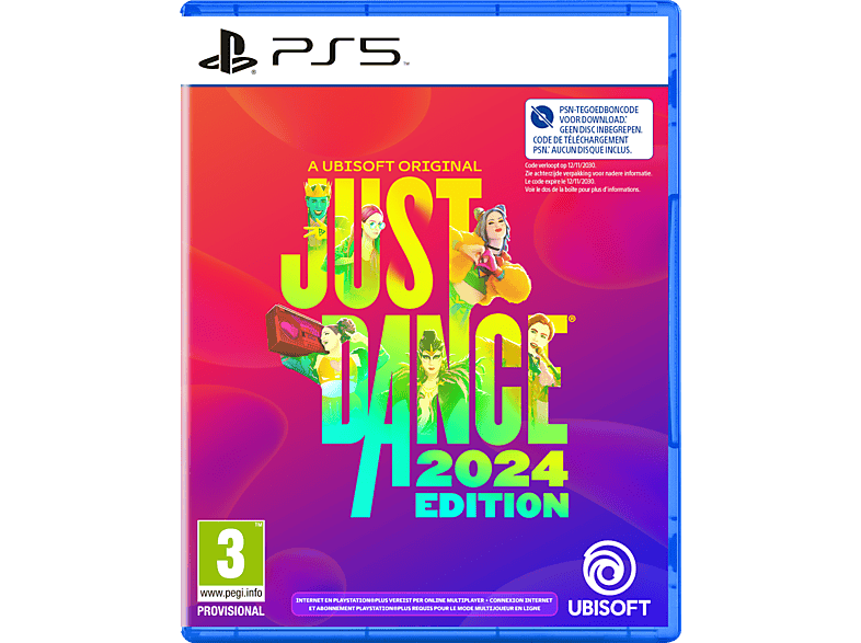 Ubisoft Just Dance 2024 Nl/fr PS5 (download Code)