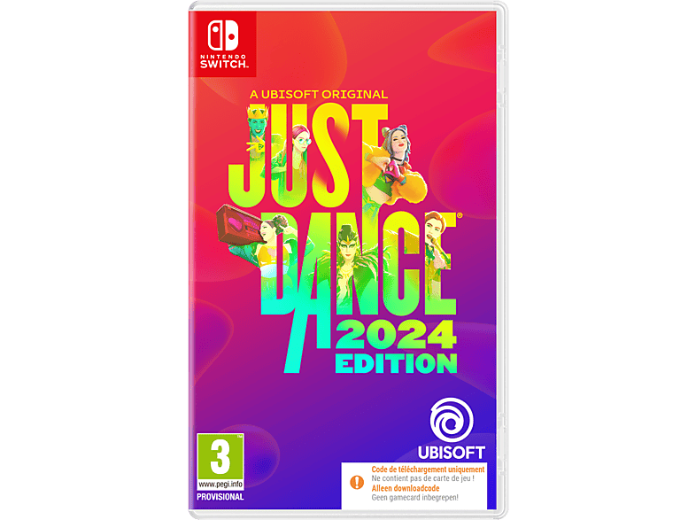 Ubisoft Just Dance 2024 Nl/fr Switch (download Code)