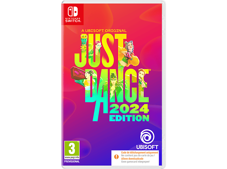 Ubisoft Just Dance 2024 Fr/nl Switch (code De Téléchargement)