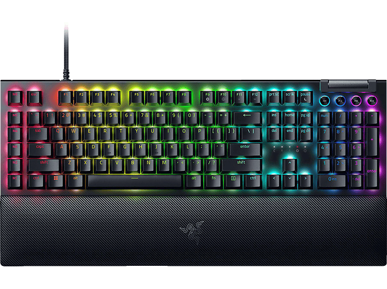 Mechanisch, Gaming Blackwidow Green, Schwarz Deutsches V4 Layout, RAZER Razer kabelgebunden, Tastatur,