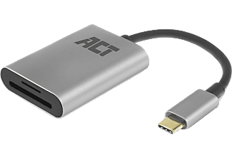 ACT USB Gen 3.2 Type-C Kártyaolvasó, SD/Micro SD kártyákhoz, OTG, 5 Gbps, max 2 TB kapacitásig (AC7054)
