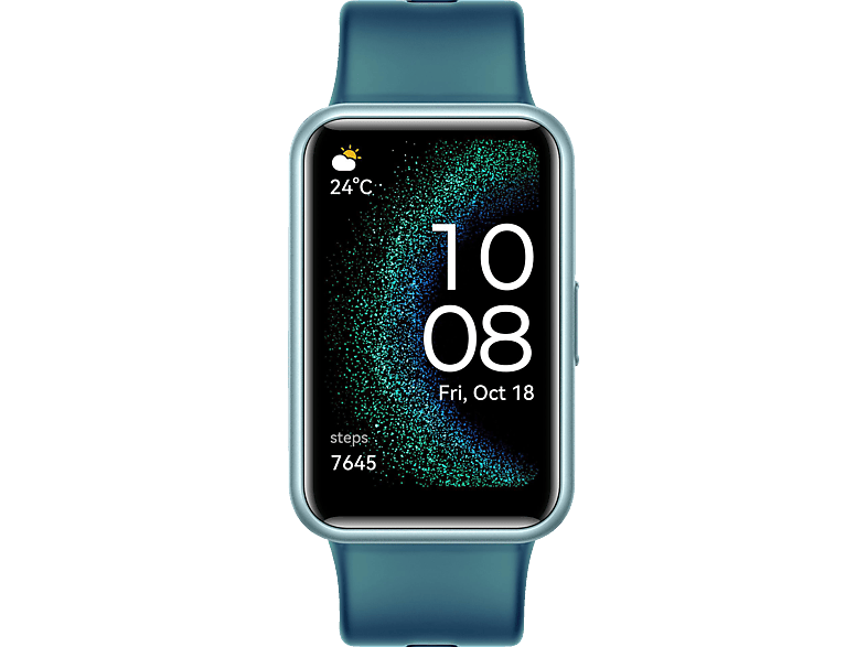 HUAWEI WATCH FIT Special Edition Smartwatch Silikon, 130–210 mm, Aquamarine Green