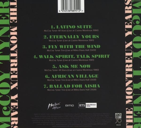 CD-Cover mit Titelliste eines Jazz-Albums mit Text.