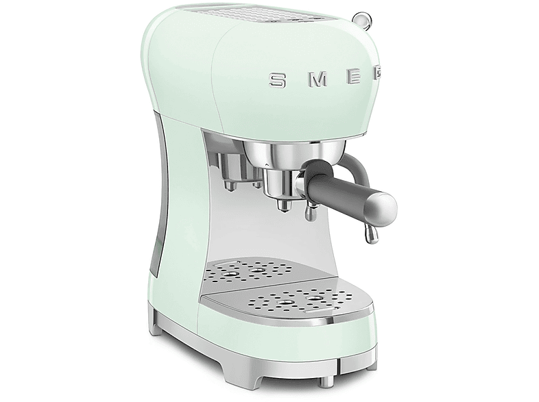 Macchina Caffè Espresso Smeg Ecf02Pgeu, 1350 W, Verde