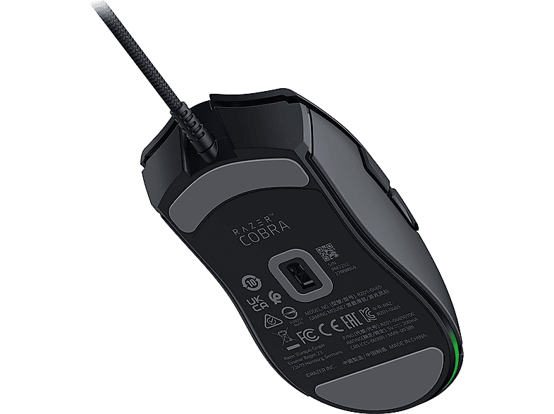 Razer Cobra Gaming Maus, USB, 300 IPS, 35G, 8500 DPI, Chroma RGB, Schwarz — Foto 3 von 5