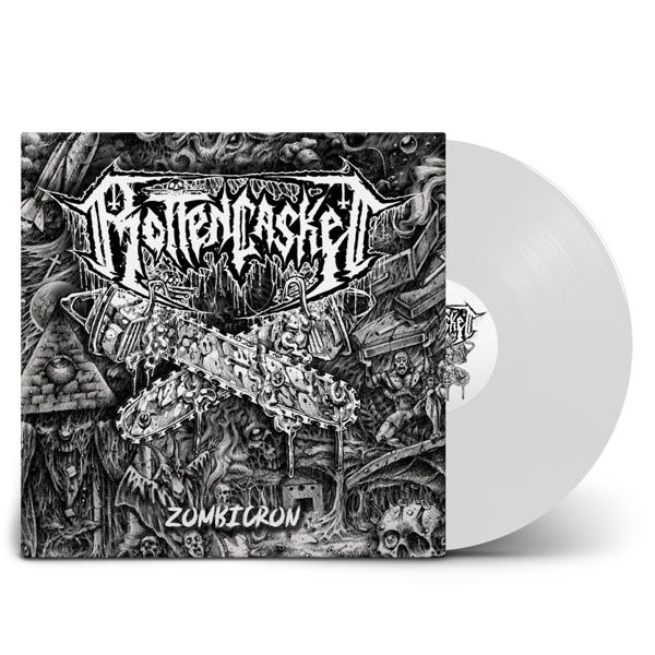 Casket Vinyl) (Vinyl) Rotten - Zombicron - (White